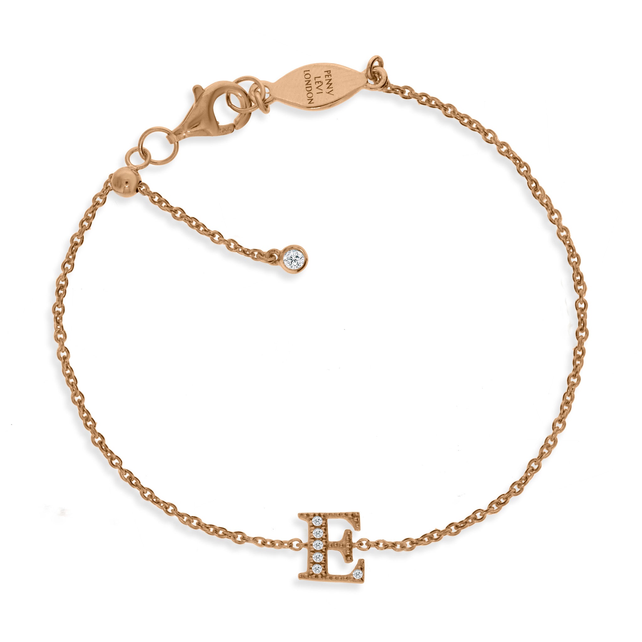 E initial store bracelet